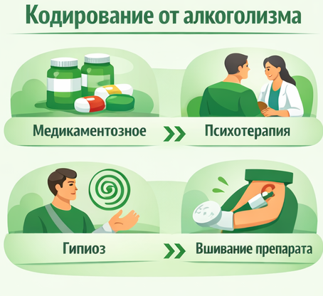 кодирование от алкоголизма в Калининске Санати
